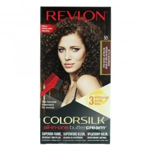 Revlon Colorsilk Buttercream Lasting Color Medium Natural Brown For Women