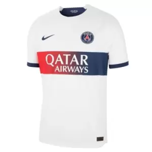 Nike Paris Saint Germain Authentic Away Shirt 2023 2024 Adults - Black