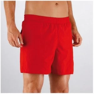 Speedo Mens Solid Leisure Shorts Large China Red