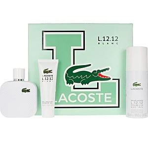 EAU DE LACOSTE L.12.12 BLANC Pour Homme set 3 pz