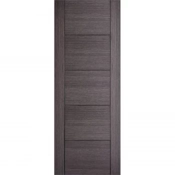 Vancouver Internal Prefinished Ash Grey 5 Panel Door - 686 x 1981mm