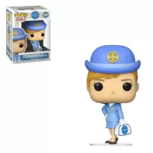 Pan Am Stewardess with White Bag Funko Pop! Vinyl