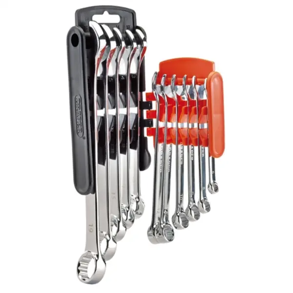 Draper HI-TORQ Metric Combination Spanner Set, Orange (11 Piece)