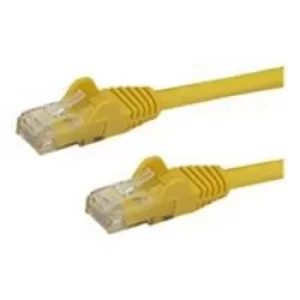 StarTech Yellow Gigabit Snagless RJ45 UTP Cat6 Patch Cable Patch Cord 3m