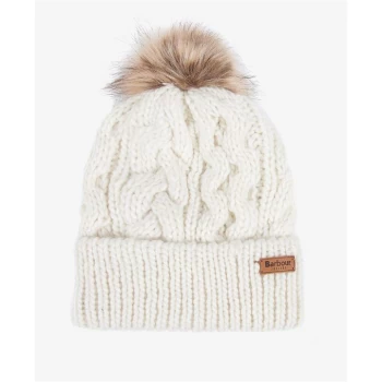 Barbour Penshaw Cable Beanie - Cloud