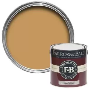 Farrow & Ball Modern India Yellow No. 66 Matt Emulsion Paint, 2.5L