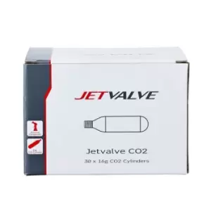 Jetvalve 16g C02 Refill Cyclinders x30