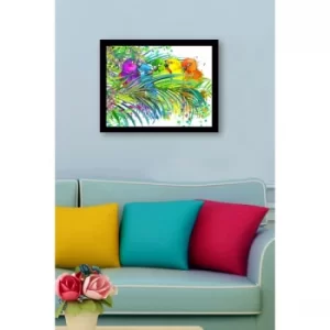 SC1188 Multicolor Decorative Framed MDF Painting