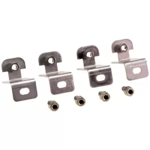 Fibox 8120904 WMK ARCA 10 MID Wall mounting lugs set for 5070-8060