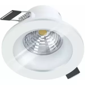 Loops - Wall / Ceiling Flush Downlight White Recessed Spotlight 6W Built in led