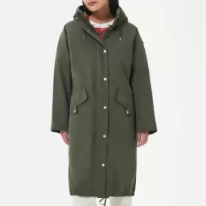 Barbour Arran 3-In-1 Shell Showerproof Coat - UK 12