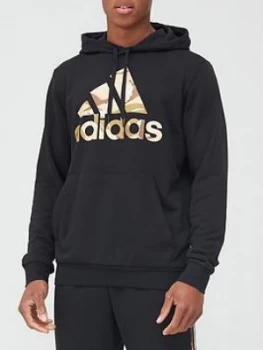 Adidas Camo Hoodie - Black