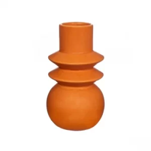 Sass & Belle Terracotta Angled Totem Vase