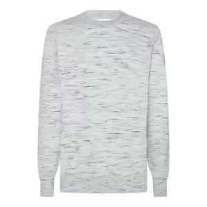 Calvin Klein Structure Space Dye Sweatshirt - Grey