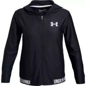 Under Armour Play Up Zip Hoodie Junior Girls - Black