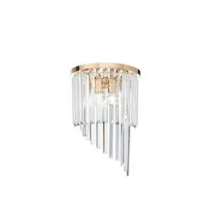 Carlton 3 Light Wall Light Gold, E14