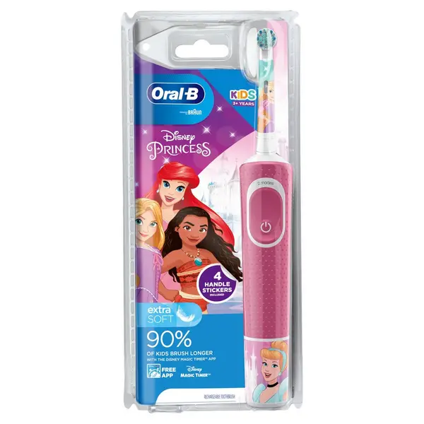 Oral B Kids Disney Princesses Rechargeable Electric Toothbrush