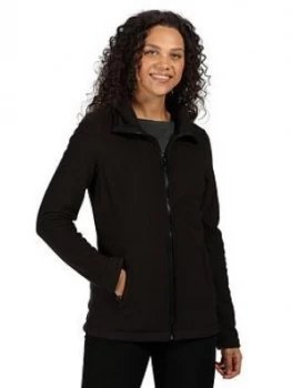 Regatta Fayona Full Zip Fleece Top - Black