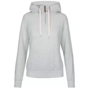 Trespass Womens/Ladies Maren Marl Hoodie (L) (Pale Grey)