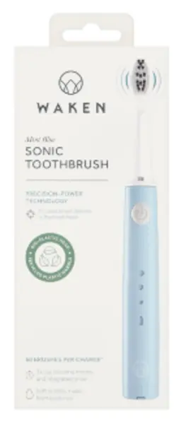 Waken Sonic Rechargeable Mint Blue Electric Toothbrush