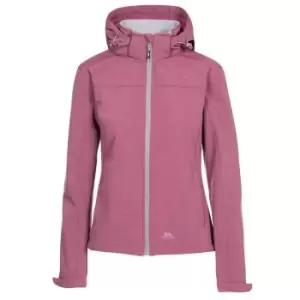 Trespass Womens/Ladies Leah Waterproof Softshell Jacket (XXS) (Mauve Marl)