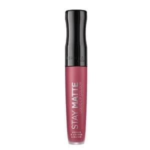 Rimmel Stay Matte Liquid Lipstick Rose and Shine 210 Pink