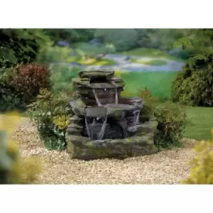 La Hacienda Garda Falls Water Feature inc LEDS