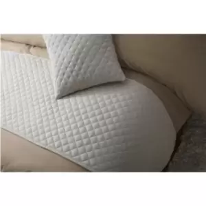 Belledorm Seville Filled Cushion (One Size) (Mushroom)