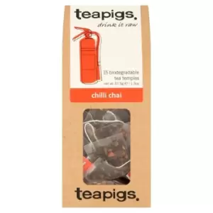 Teapigs Chilli Chai Tea - 15 Tea Temples