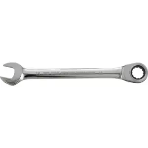 Kennedy-Pro Metric Combination Ratchet Spanner, Fixed Head, 21mm