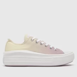 Converse Lilac Move Platform Ombre Ox Trainers