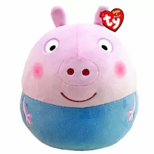 Ty - SquishaBoo George Pig 10" /Toys