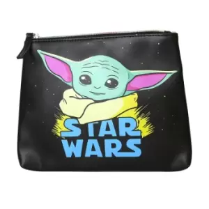 Disney The Child Baby Yoda Multicoloured PU/PVC Gift Two Piece Pouch Set VB700224L.PH