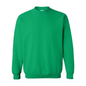 Gildan Heavy Blend Unisex Adult Crewneck Sweatshirt (L) (Irish Green)