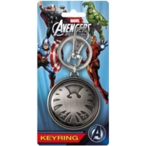 Official Marvel Comics Avengers Eagle Pewter Keyring