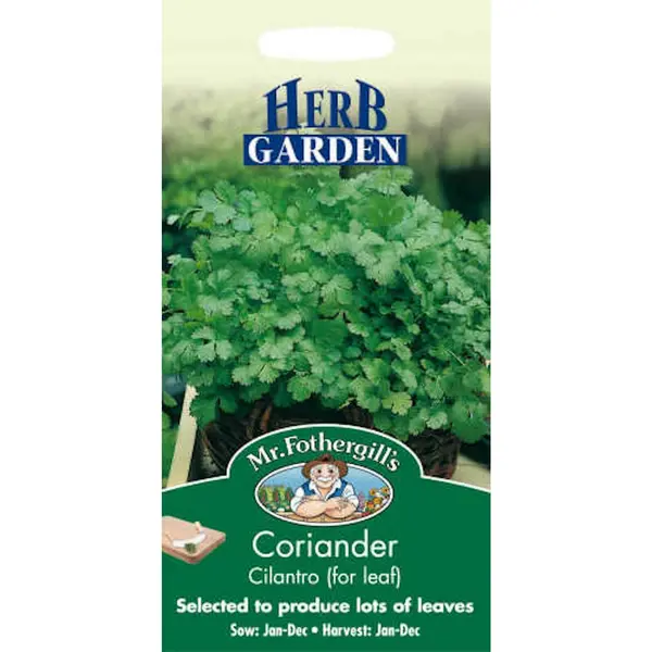 Mr. Fothergill's Coriander Cilantro (Coriandrum Sativum) Seeds