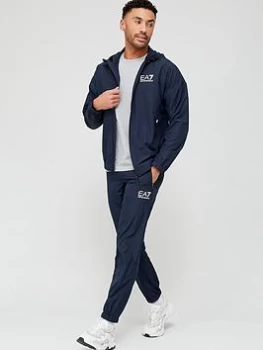 EA7 Emporio Armani Ventus Hooded Tracksuit - Navy, Size S, Men