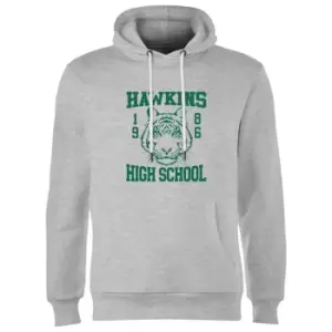 Stranger Things Hawkins High School Hoodie - Grey - S