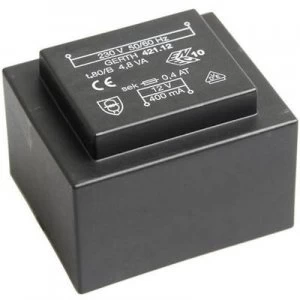 PCB mount transformer 1 x 230 V 2 x 24 V AC 4.80 VA 100 mA
