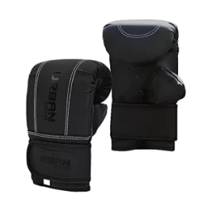 Urban Fight Punch Bag Mitts Matt Black Large