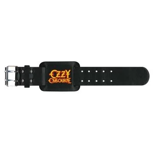 Ozzy Osbourne - Logo Leather Wrist Strap