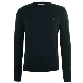 Farah Rosecroft Knitwear Jumper - Emerald 350