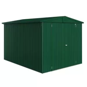 Biohort Europa Size 6 Metal Shed 8' x 10' - Dark Green