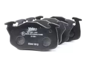 VALEO Brake pad set 301081 Brake pads,Brake pad set, disc brake RENAULT,PEUGEOT,CITROEN,CLIO I (B/C57_, 5/357_),SUPER 5 (B/C40_)