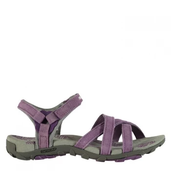 Karrimor Salina Leather Ladies Walking Sandals - Purple