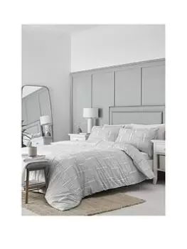 Drift Home Linear Duvet Cover Set