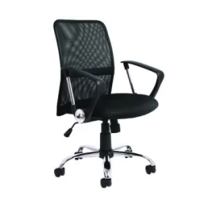 Medium Back Nimbus Mesh Chair Black KF90930