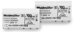 Plug in relay 5 Vdc 6 A 1 change over Weidmueller R