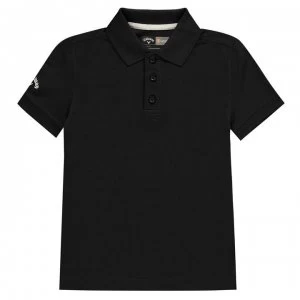 Callaway Stitch Golf Polo Shirt Junior Boys - Anthracite