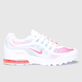 Nike White & Red Air Max Vg-r Trainers